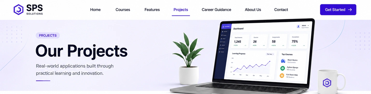 SPS project dashboard